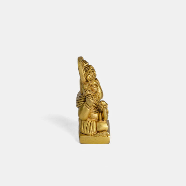 Brass Ganesha - Dagdusheth Form (Poona) - Image 5