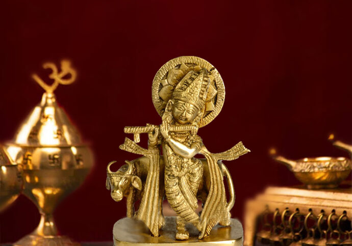 Brass Krishna: A Divine Addition to Your Home