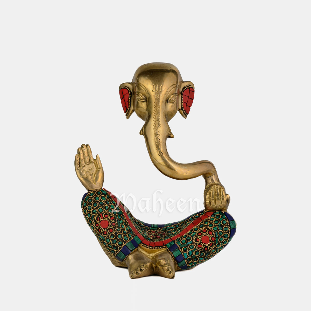 Brass Modern Ganesha – With Invisible Body