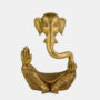 Brass Modern Ganesha - With Invisible Body
