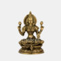 Brass Laxmi - Seated On Lotus Base