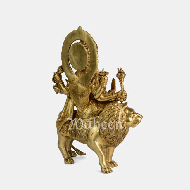 Brass Durga - Image 5