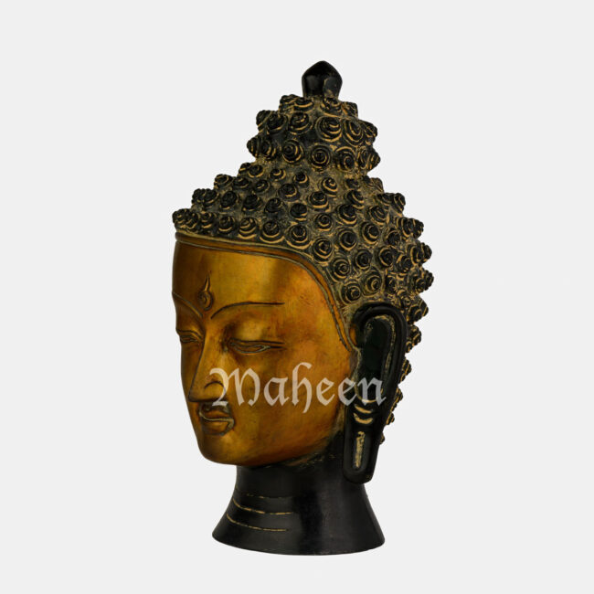 Brass Buddha Head - Image 4