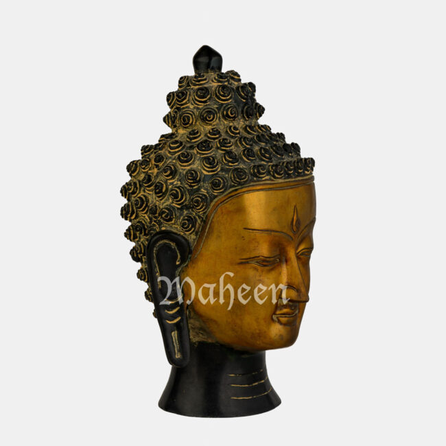 Brass Buddha Head - Image 3